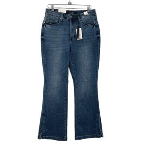 Judy Blue Jeans Womens 14W Slim Boot High Waist Medium Wash - GENTLY WORN